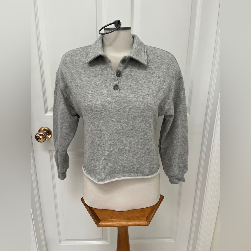 Paper crane cropped sweatshirt size XSMALL